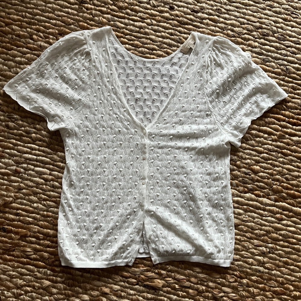 Sézane Jeanne Jumper in Ecru